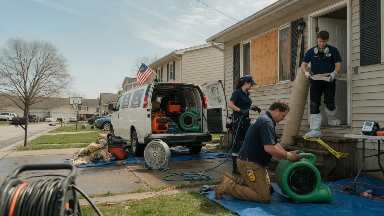 Water Damage Restoration in Downing, MO near me
